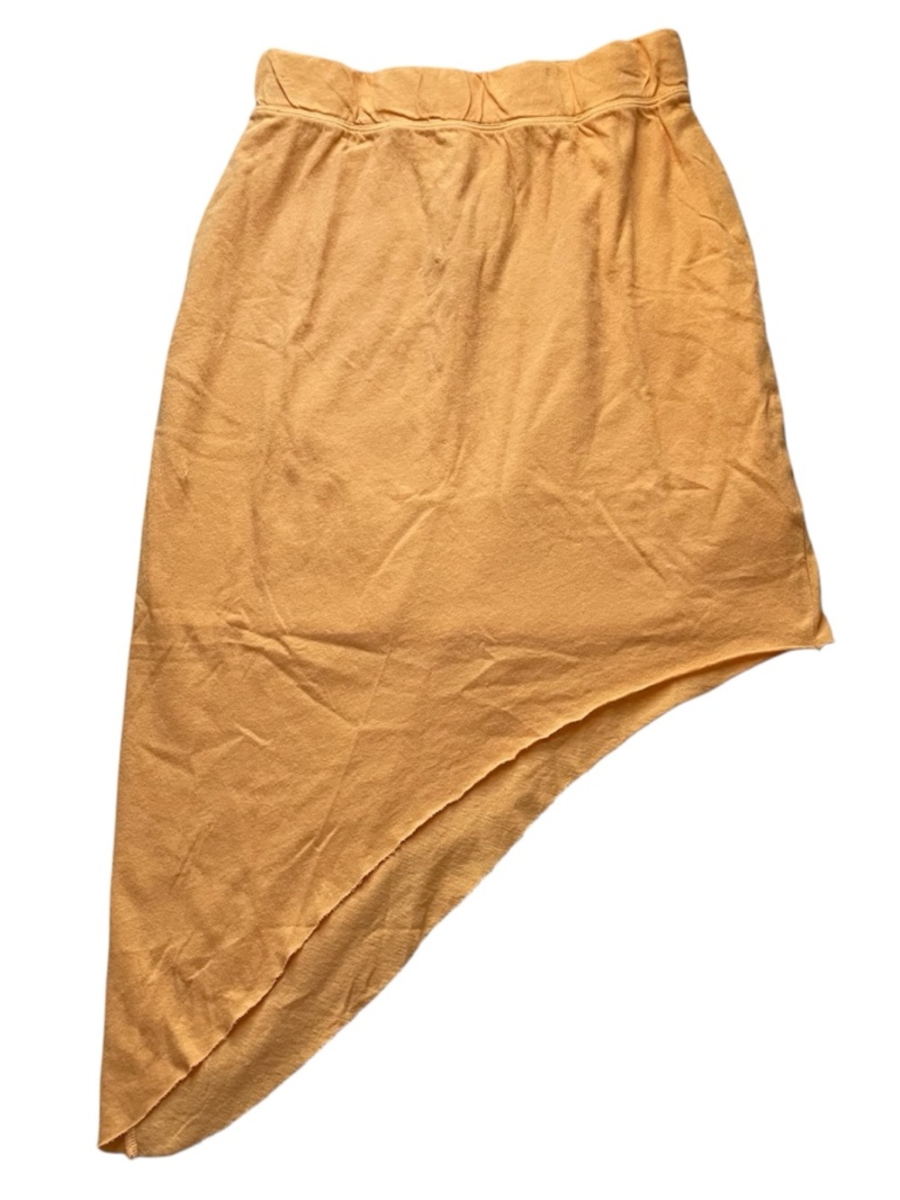 Frank & Eileen Tee Lab Asymmetrical Orange Skirt, L